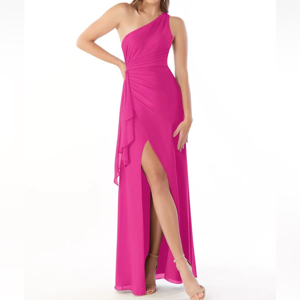 AZAZIE Fuchsia Bridesmaid Dress
